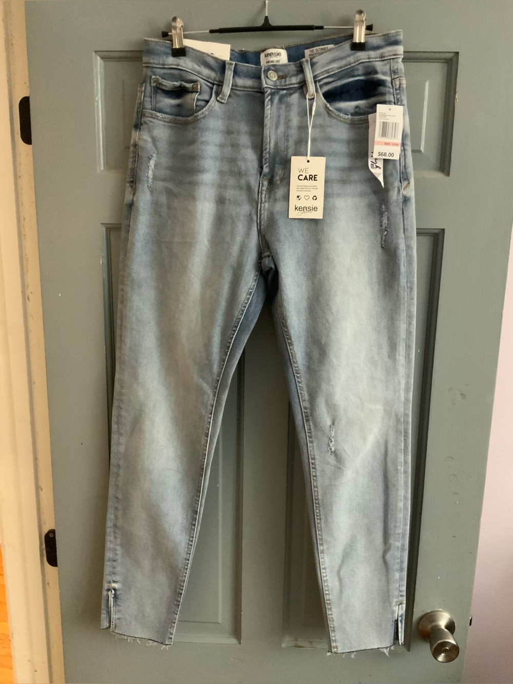 Kensie Light Blue Women’s Skinny High Rise Vintage